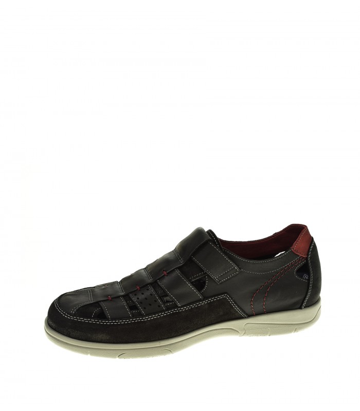 SANDALIA HOMBRE FLUCHOS NEGRO
