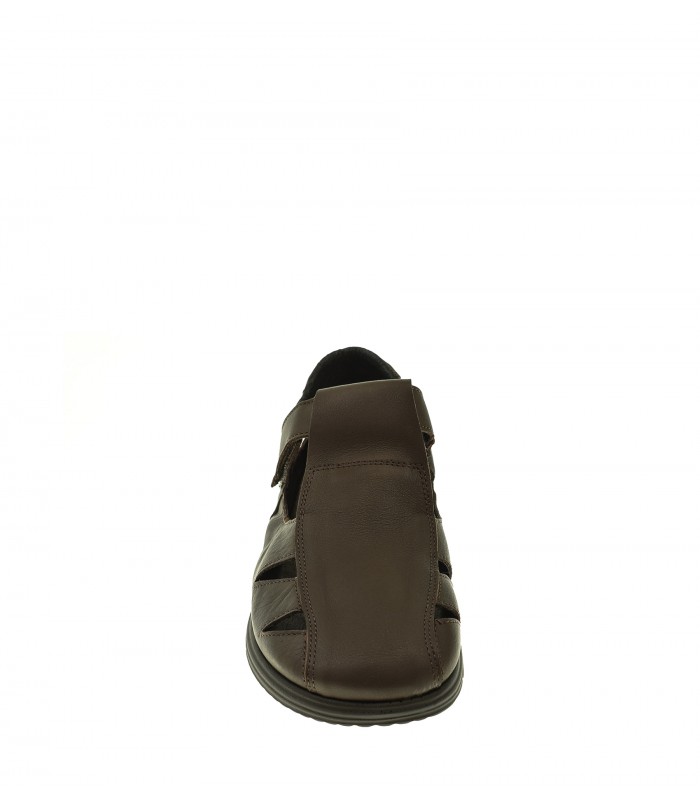SANDALIA HOMBRE DUENDY MARRON