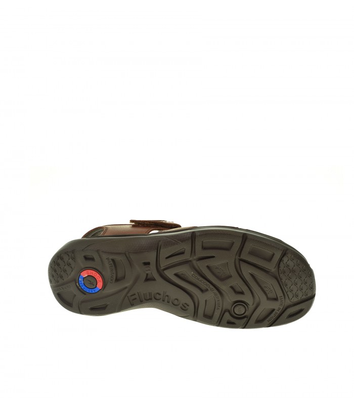 SANDALIA HOMBRE FLUCHOS MARRON