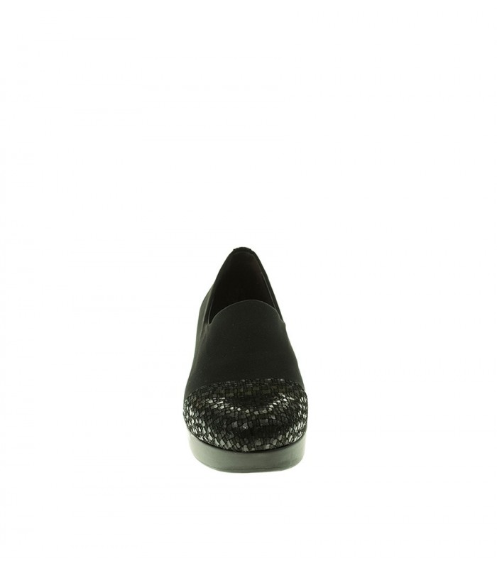 ZAPATO CUÑA LINCE NEGRO