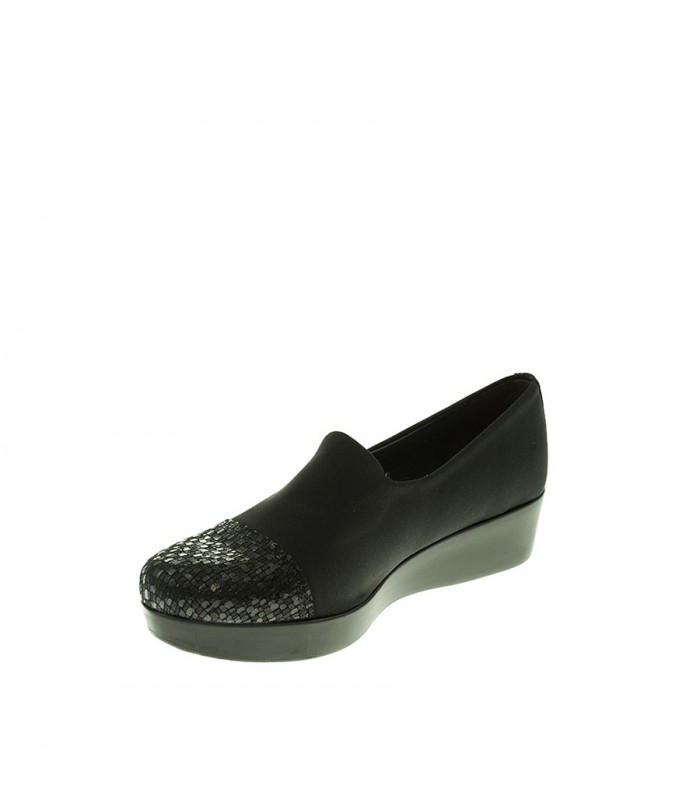 ZAPATO CUÑA LINCE NEGRO