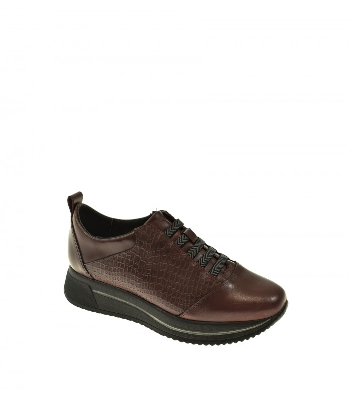 ZAPATO PLANO JORDANA BURDEOS