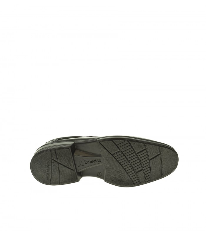 ZAPATOS SIN CORDONES HOMBRE LUISETTI NEGRO