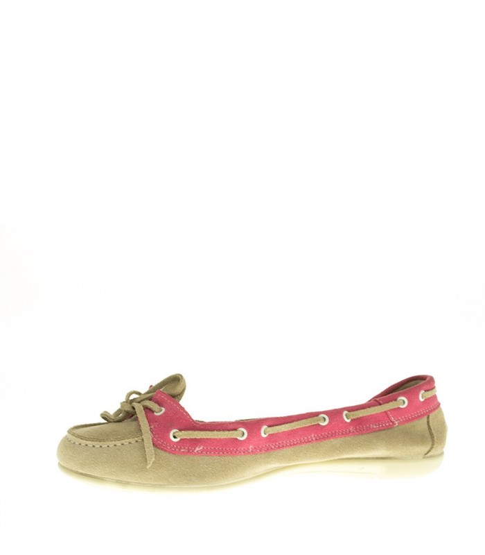 MOCASIN MUJER VIVANT BEIGE