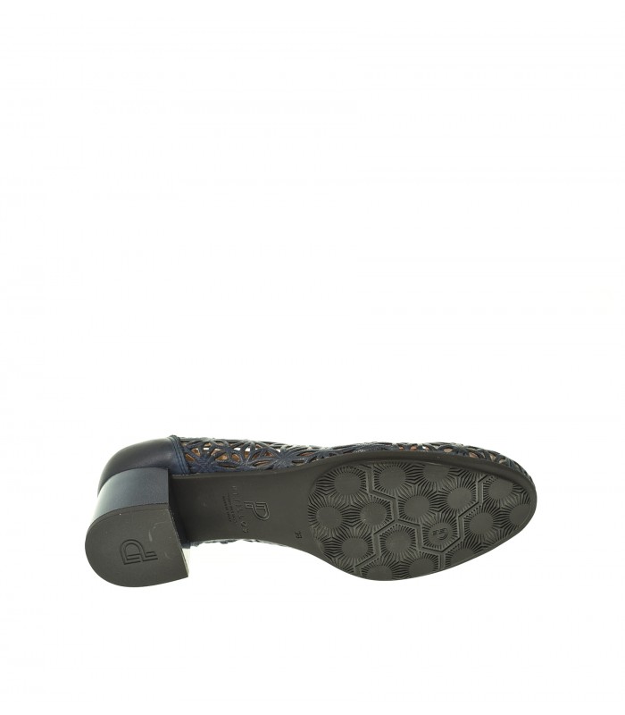 ZAPATO TACON PITILLOS MARINO