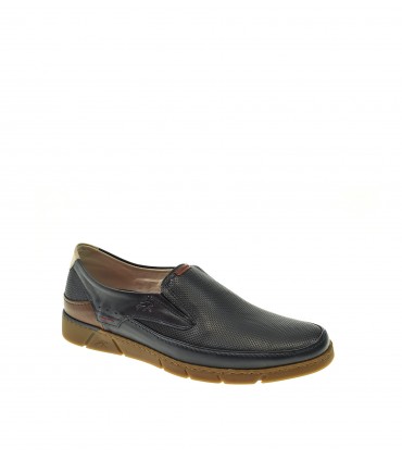 ZAPATOS SIN CORDONES FLUCHOS MARINO