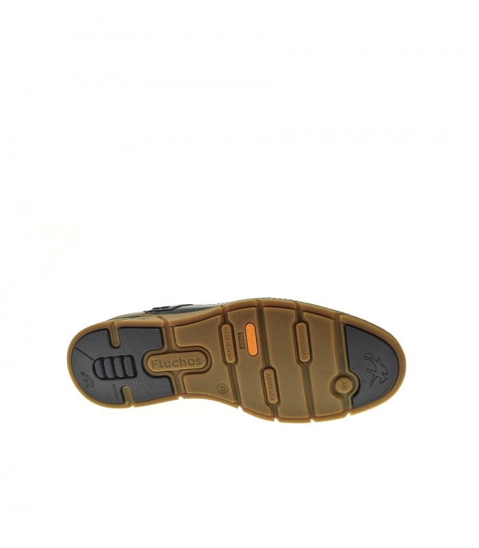 ZAPATOS SIN CORDONES FLUCHOS MARINO