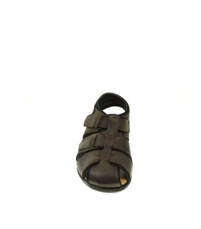 SANDALIA HOMBRE DUENDY MARRON