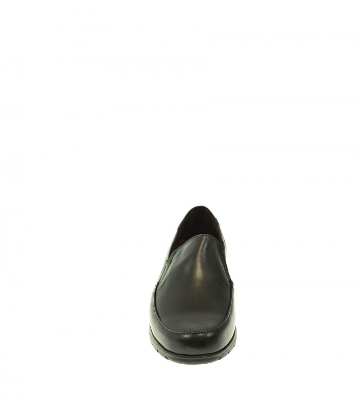 MOCASIN MUJER PITILLOS NEGRO
