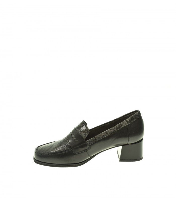 ZAPATO TACON PITILLOS NEGRO