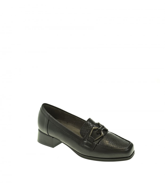 ZAPATO TACON PITILLOS NEGRO