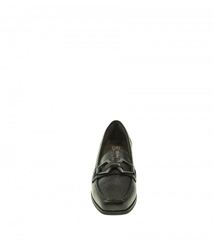 ZAPATO TACON PITILLOS NEGRO