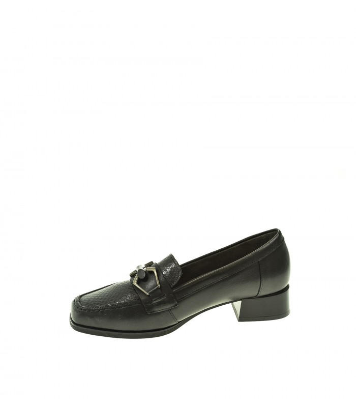 ZAPATO TACON PITILLOS NEGRO