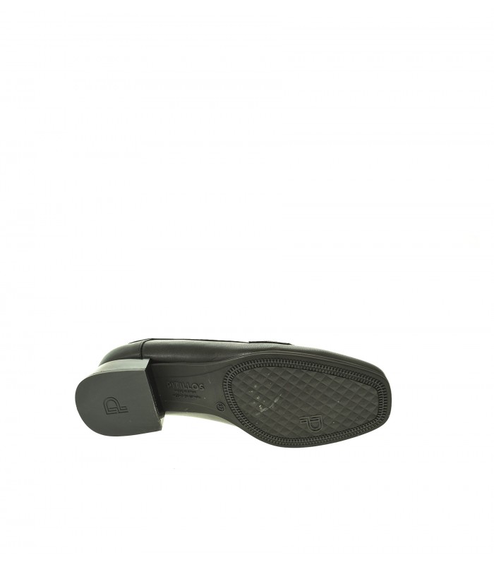 ZAPATO TACON PITILLOS NEGRO