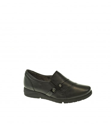 ZAPATO PLANO FLUCHOS NEGRO