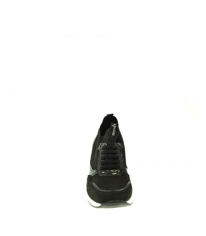 DEPORTIVO MUJER MYSOFT NEGRO