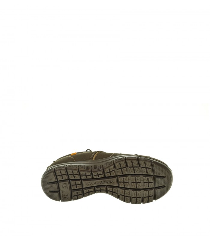 ZAPATO PLANO LAURA AZANA MARRON