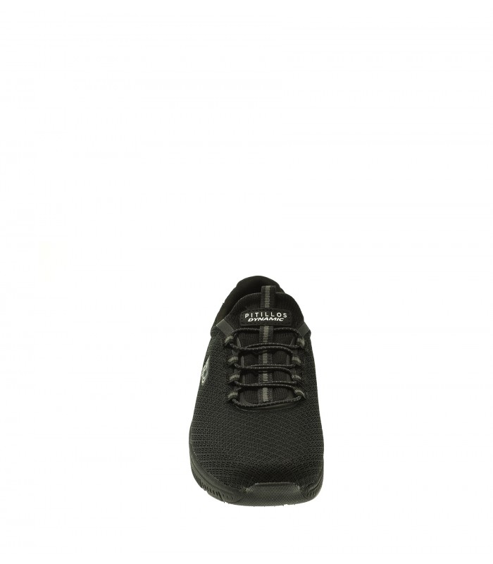 DEPORTIVO MUJER PITILLOS NEGRO