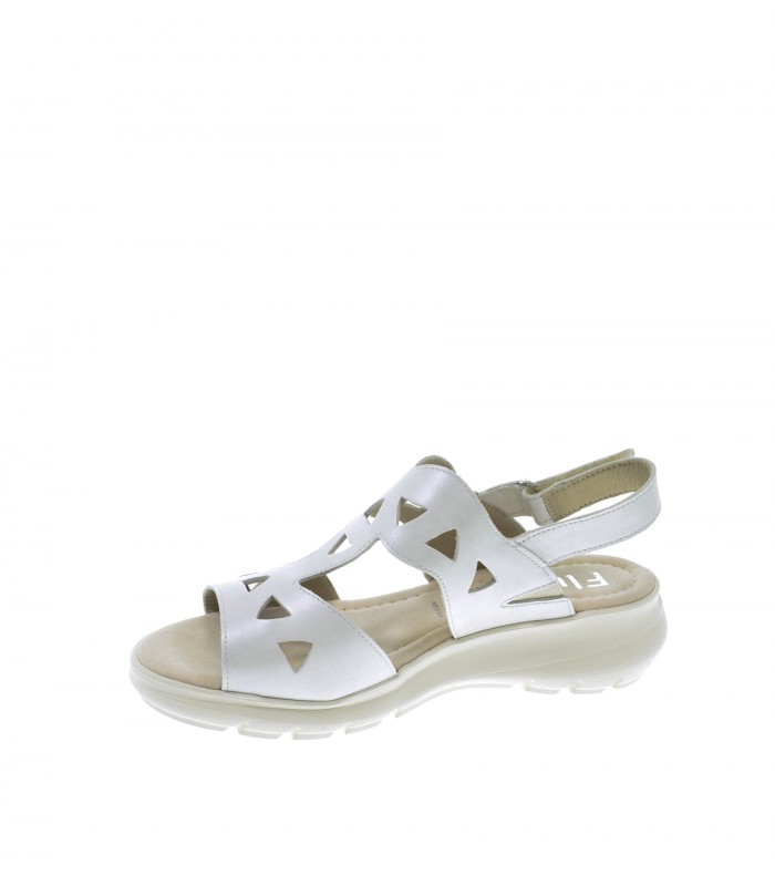 SANDALIA PLANA FLUCHOS BLANCO