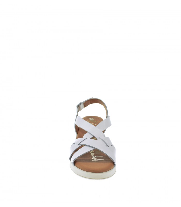 SANDALIA PLANA OH! MY SANDALS BLANCO