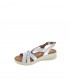 SANDALIA PLANA OH! MY SANDALS BLANCO
