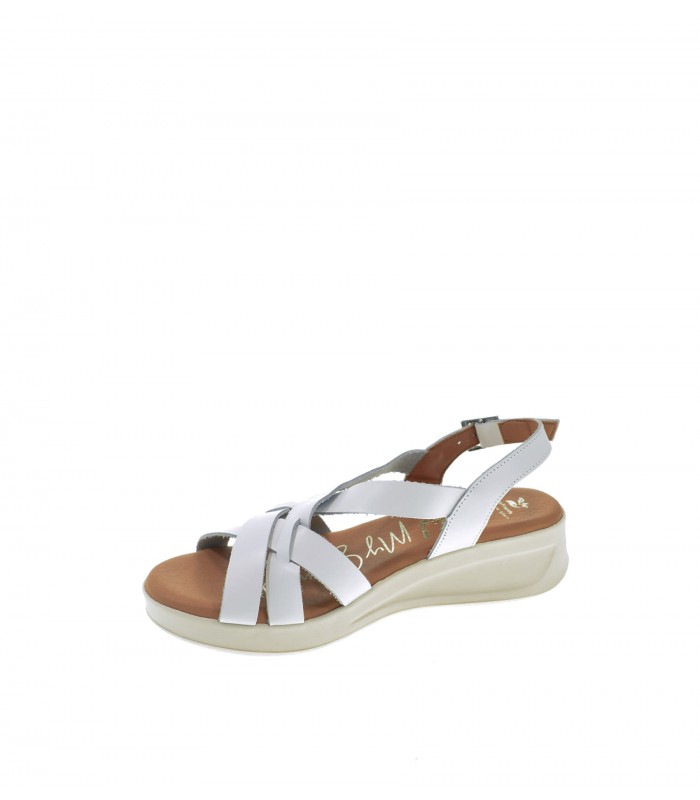 SANDALIA PLANA OH! MY SANDALS BLANCO