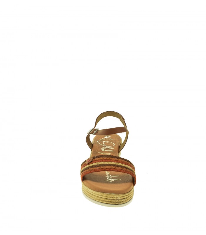 SANDALIA PLANA OH! MY SANDALS MARRON