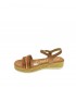 SANDALIA PLANA OH! MY SANDALS MARRON