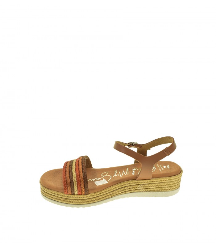 SANDALIA PLANA OH! MY SANDALS MARRON