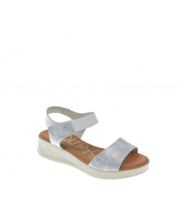SANDALIA PLANA OH! MY SANDALS BLANCO