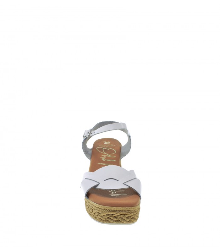 SANDALIA CUÑA OH! MY SANDALS BLANCO