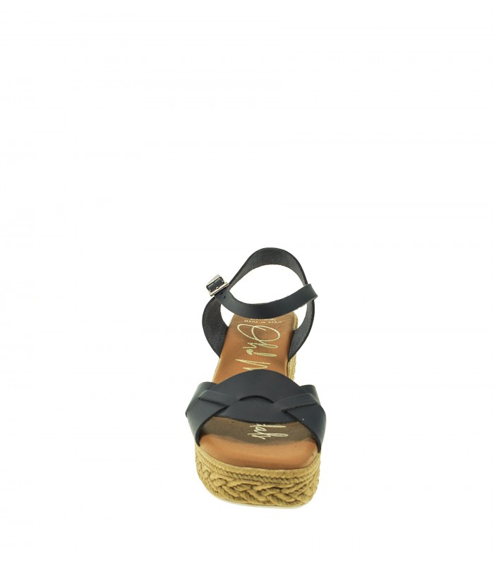 SANDALIA CUÑA OH! MY SANDALS MARINO