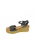 SANDALIA CUÑA OH! MY SANDALS MARINO