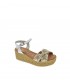 SANDALIA CUÑA OH! MY SANDALS BLANCO