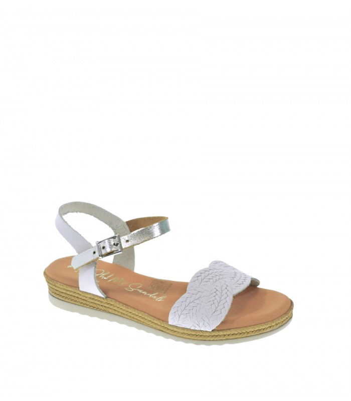 SANDALIA NIÑA OH! MY SANDALS BLANCO
