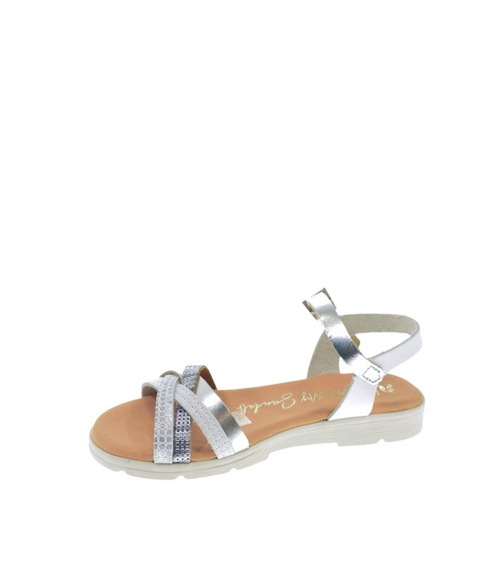 SANDALIA NIÑA OH! MY SANDALS BLANCO