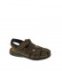 SANDALIA HOMBRE DUENDY MARRON