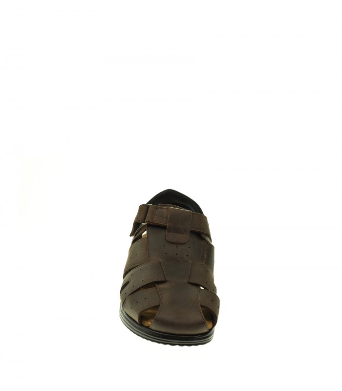 SANDALIA HOMBRE DUENDY MARRON