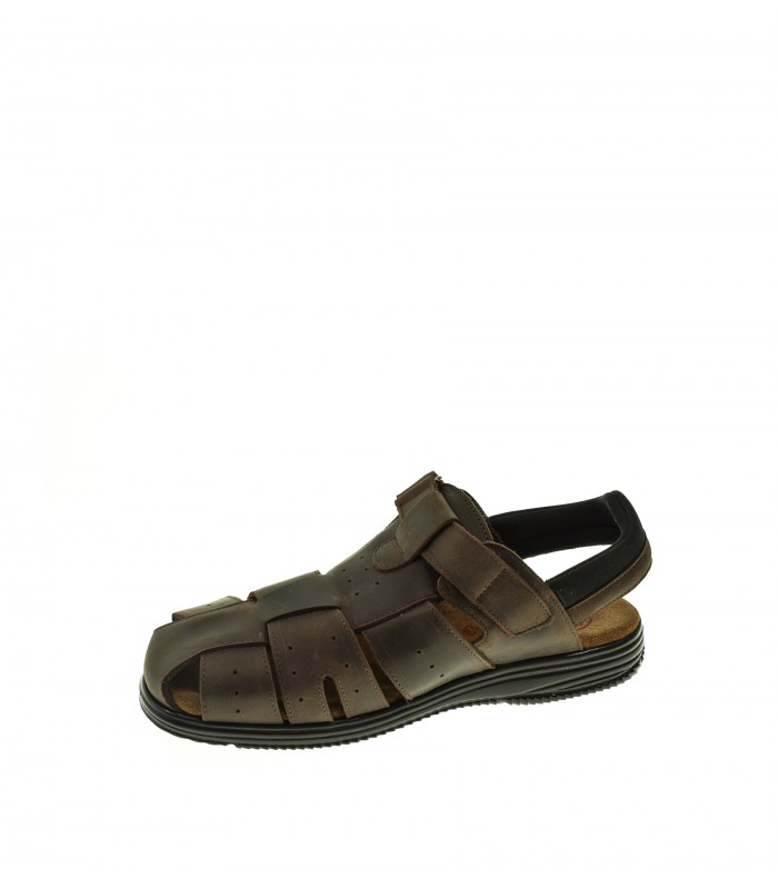 SANDALIA HOMBRE DUENDY MARRON
