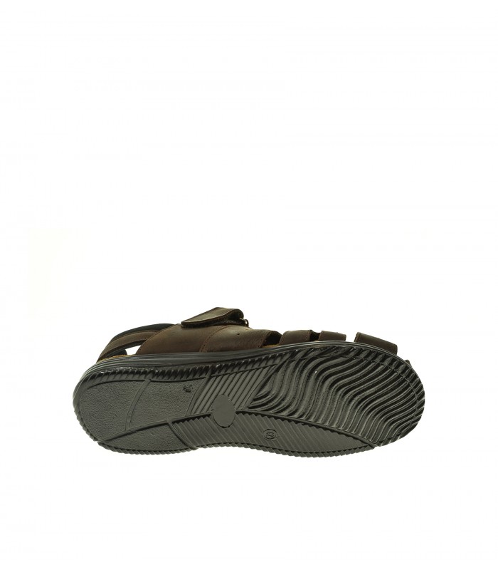 SANDALIA HOMBRE DUENDY MARRON