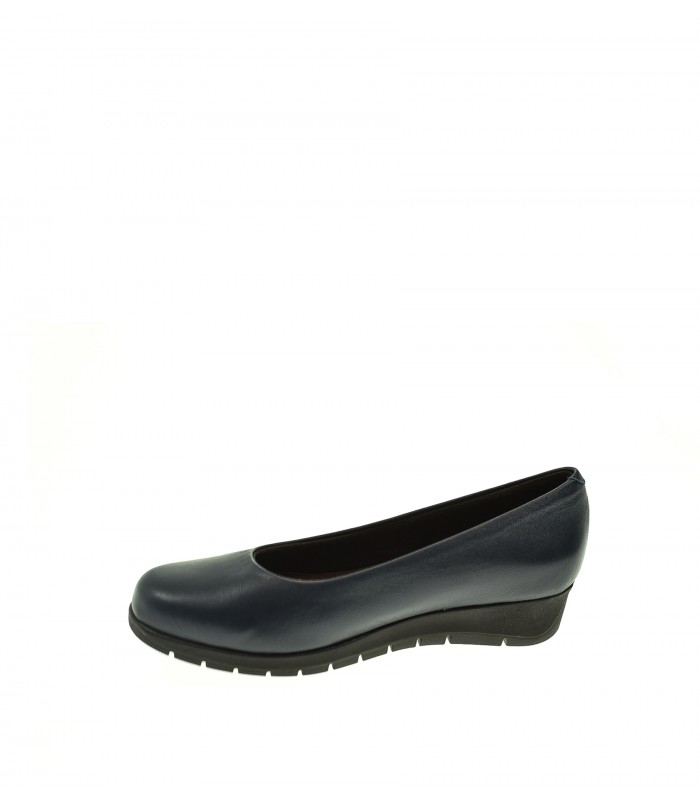 ZAPATO CUÑA DUENDY MARINO