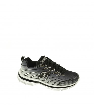 DEPORTIVO NIÑO SKECHERS NEGRO