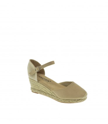 YUTE MUJER AMARPIES BEIGE