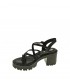 SANDALIA TACON MTNG NEGRO