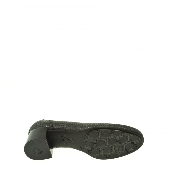 ZAPATO TACON PITILLOS NEGRO