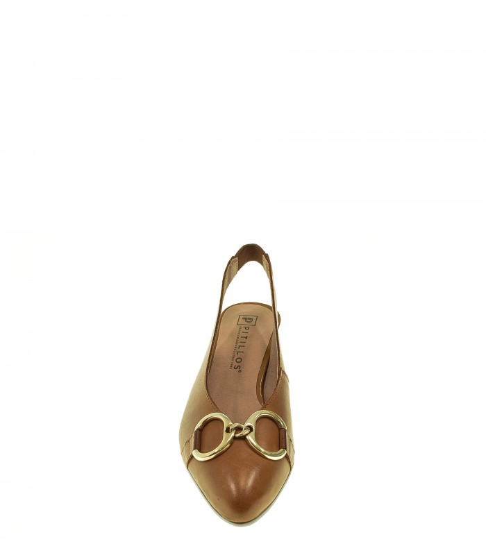 ZAPATO TACON PITILLOS CUERO