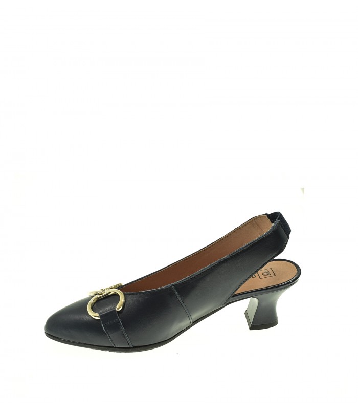 ZAPATO TACON PITILLOS MARINO